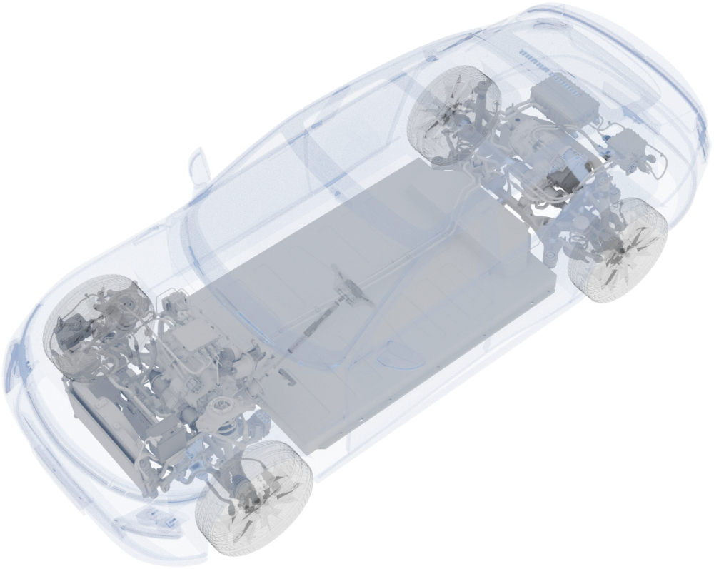 車の3D画像